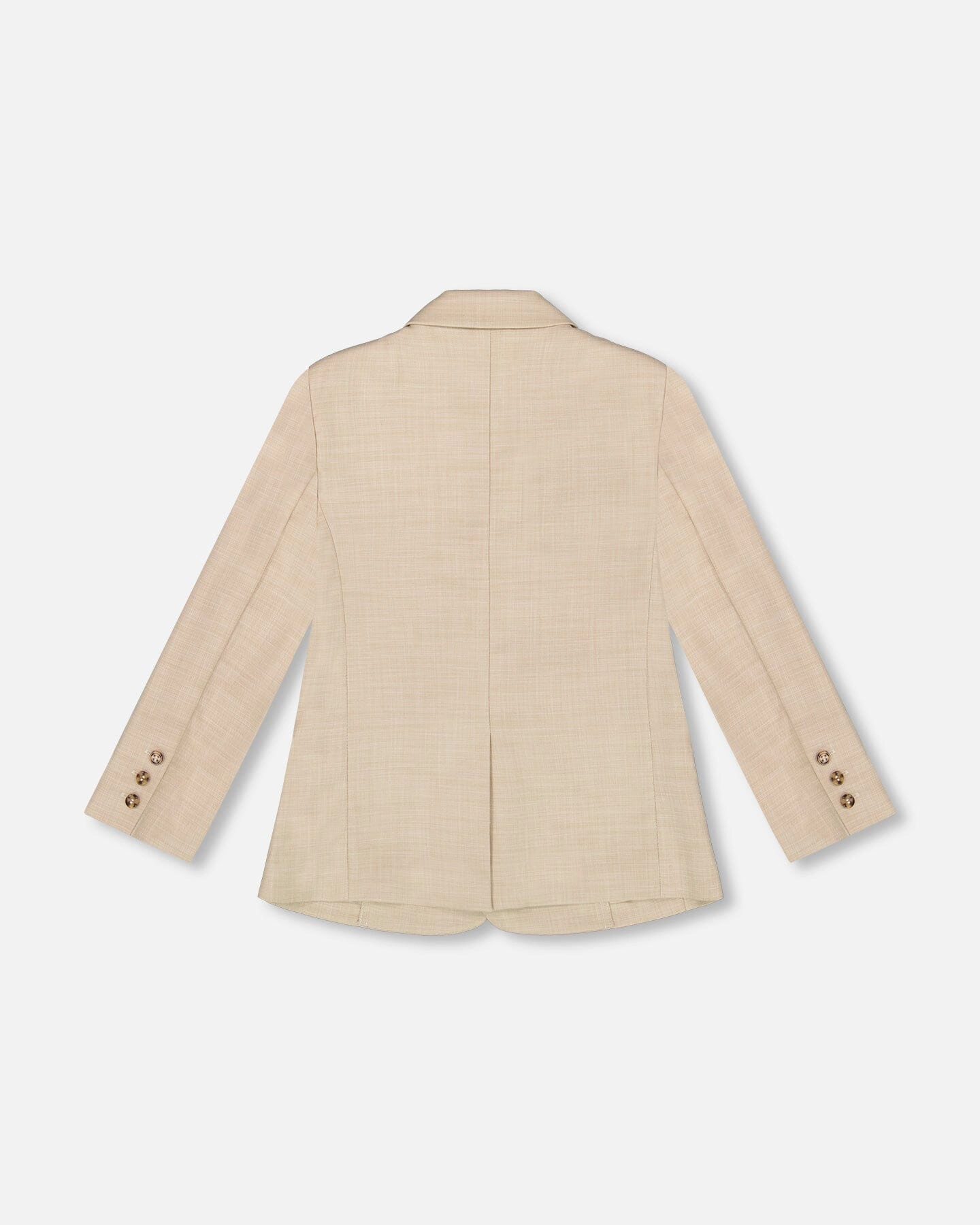 Deux par Boys Two-Button Tailored Blazer with Flap Pockets