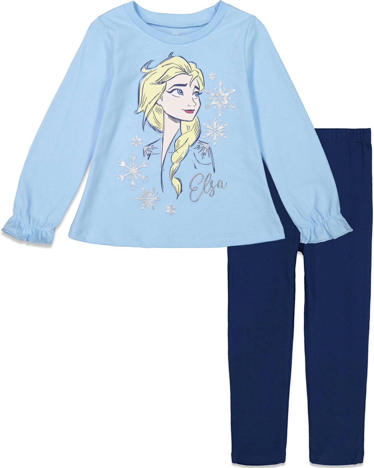 Disney Frozen Girls' 2-Piece T-Shirt and Leggings Set