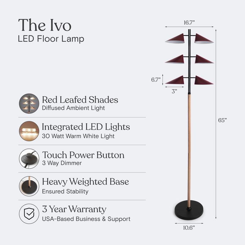 Brightech Ivo Floor Lamp