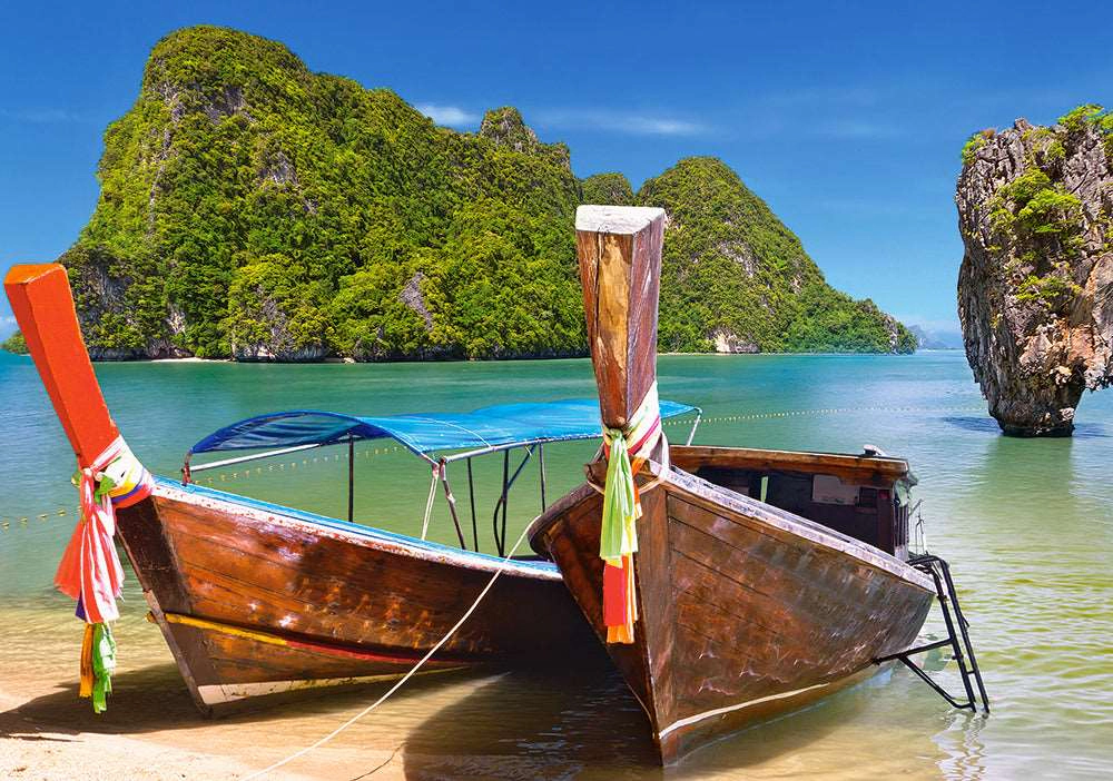 CASTORLAND 500 Piece Jigsaw Puzzle, Khao Phing Kan, Thailand, Asia, Holiday, beach, B-53551