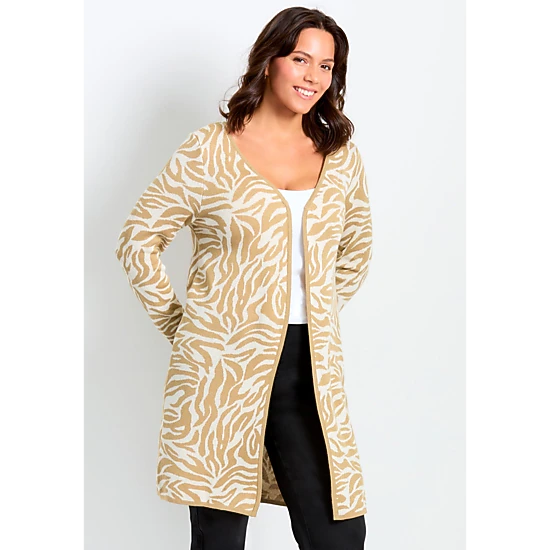 Avenue Women's Plus Size Open Front Sweater Cardigan