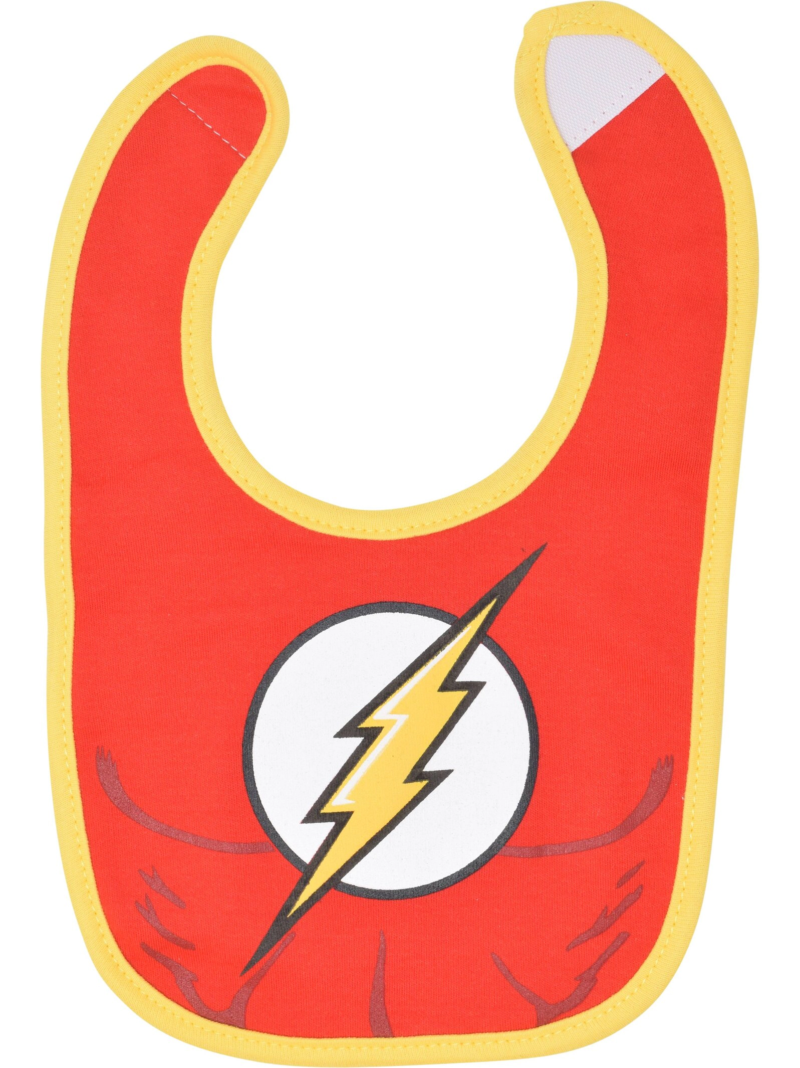 WARNER BROS Justice League Baby Boy or Girl 6-Pack Absorbent Drool Bibs