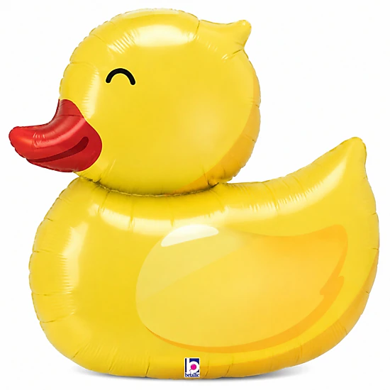 LoonBalloon 26 in Rubber Ducky Foil Balloon 5-Pack, Multicolor, Color ...