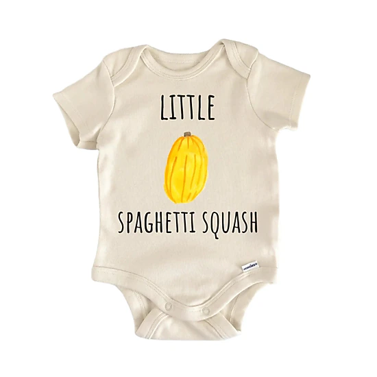 NOFO VIBES Unisex Spaghetti Squash Gourd Pumpkin Fall Baby Gift Baby Bodysuit