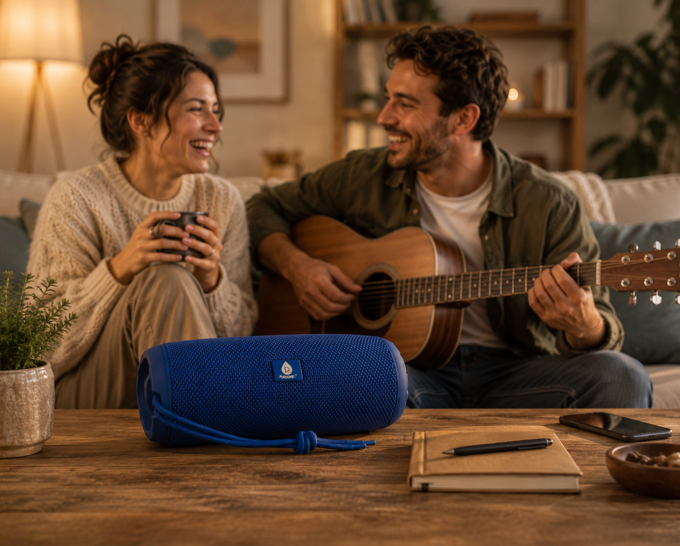 Pursonic Unisex Portable 360° Sound Wireless Speaker