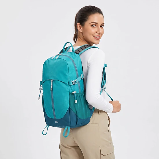Alilang Women's Lightweight Travel Backpack with Side Pockets Adjustable Straps Multi Pocket Design