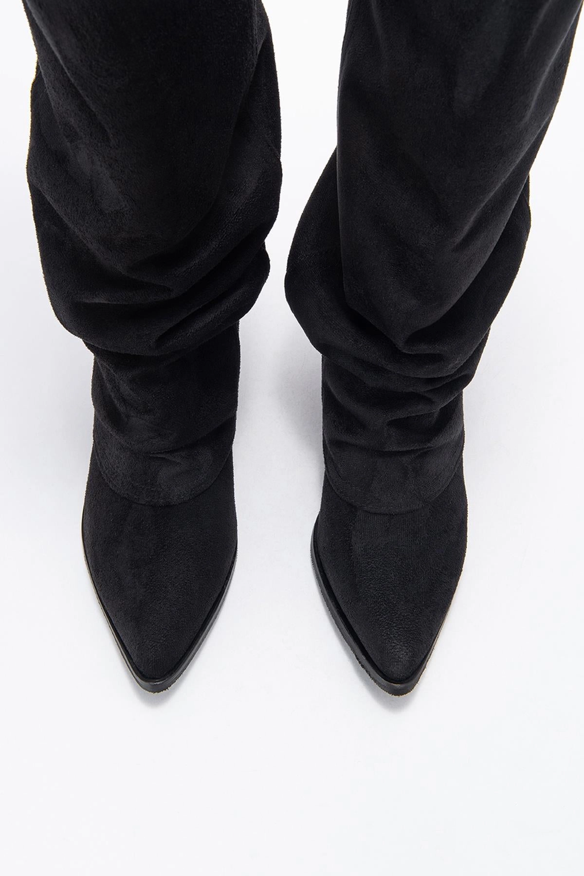 Prologue Shoes Womens Elaris Block Heel Knee High Boot