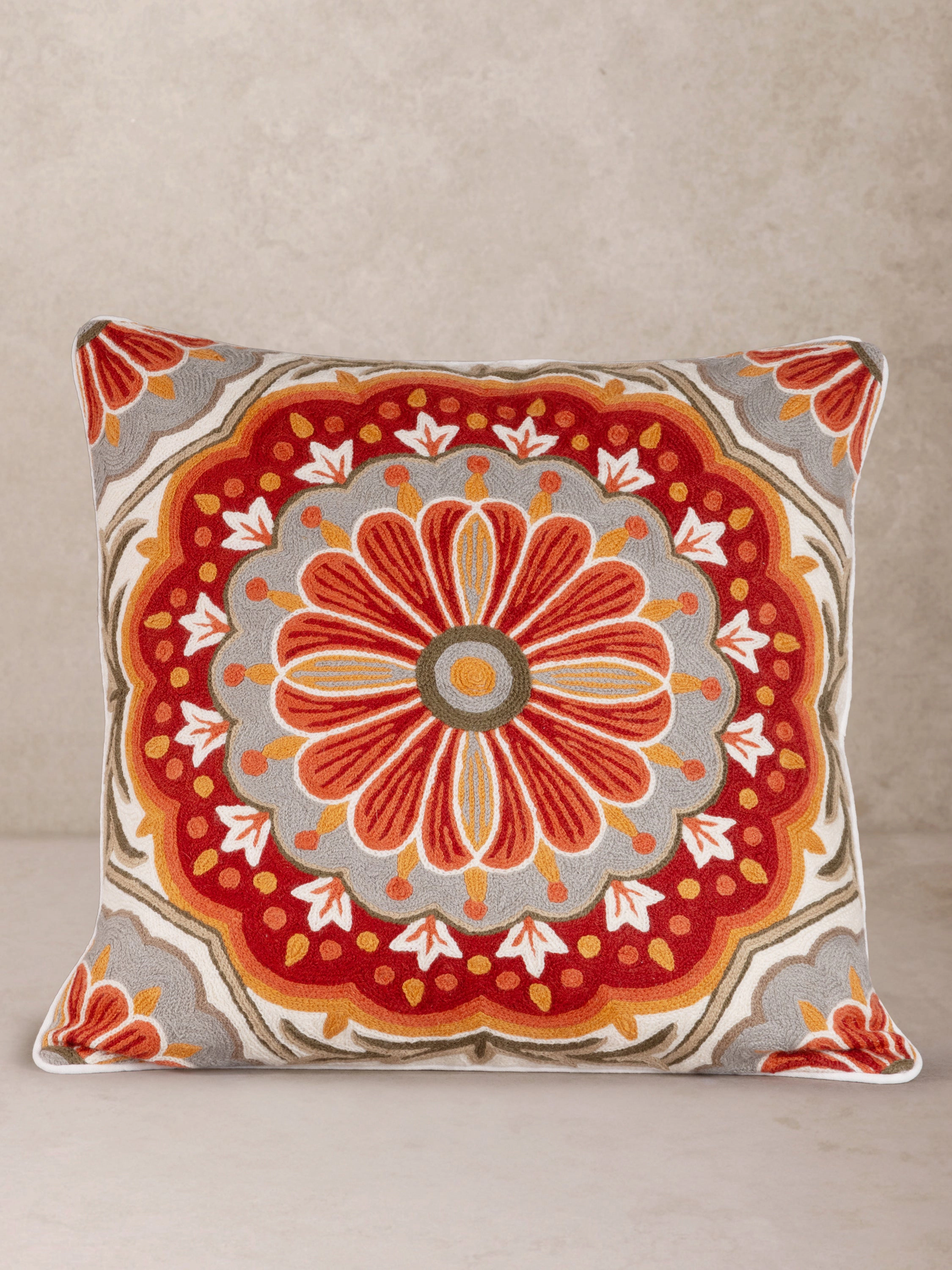 GAURI KOHLI Holi Throw Pillow 20"x20"