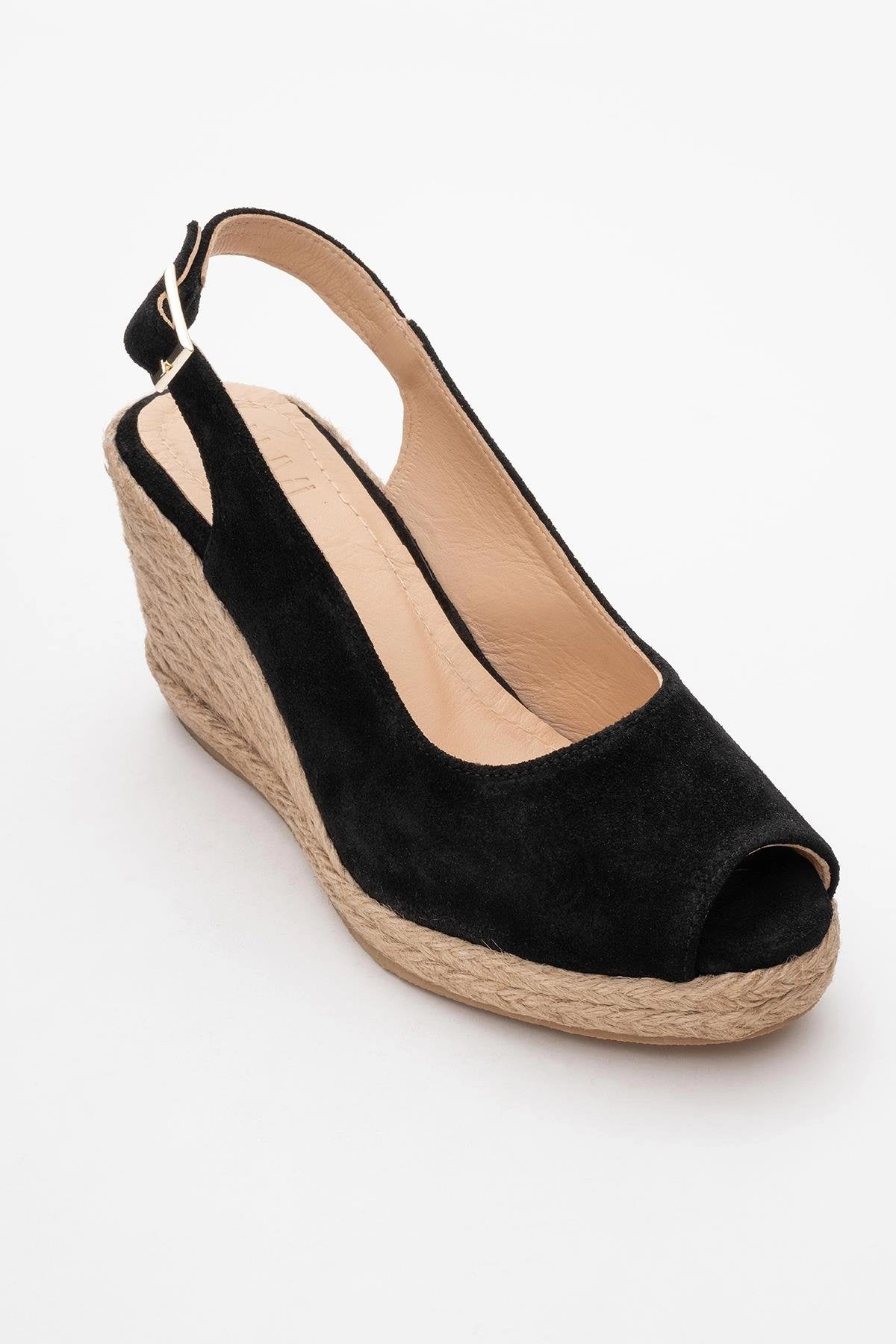 Forever & Always Womens Ryan Leather Espadrilles