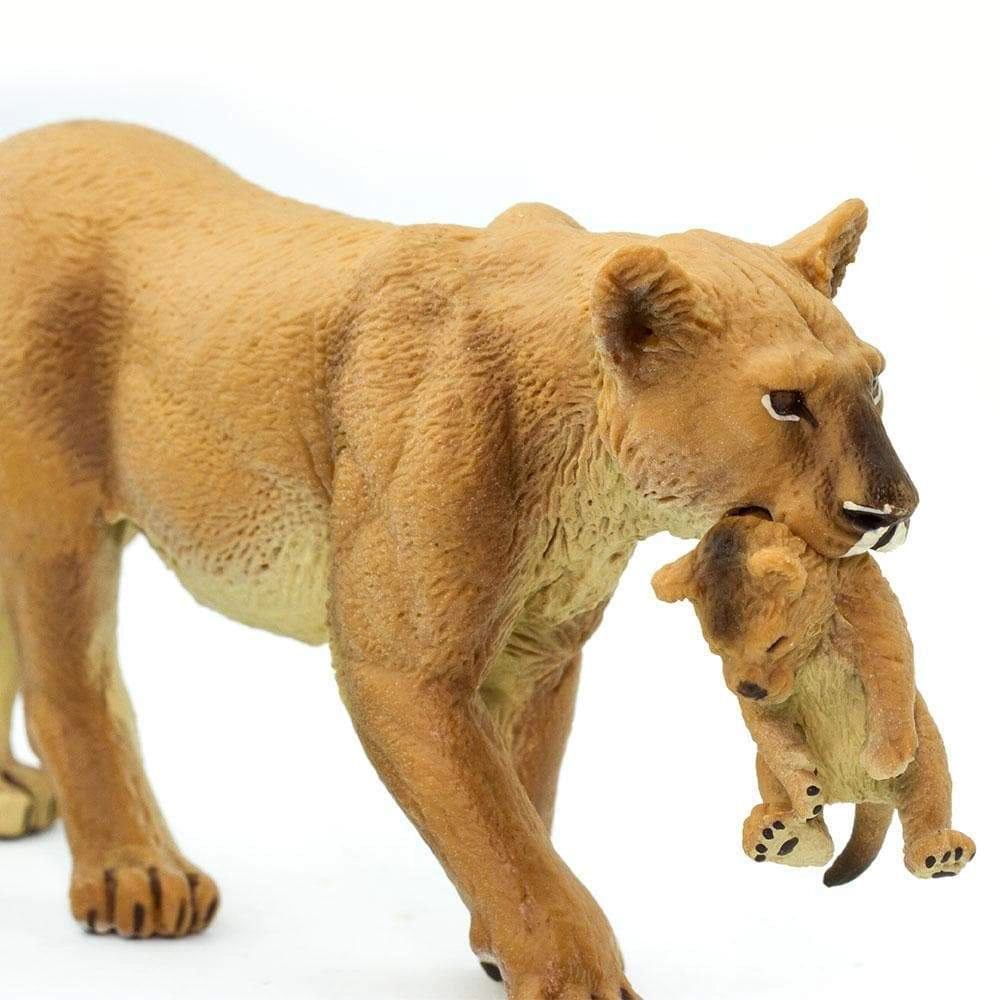 Safari Ltd. - Lioness With Cub Kids Toy Figure