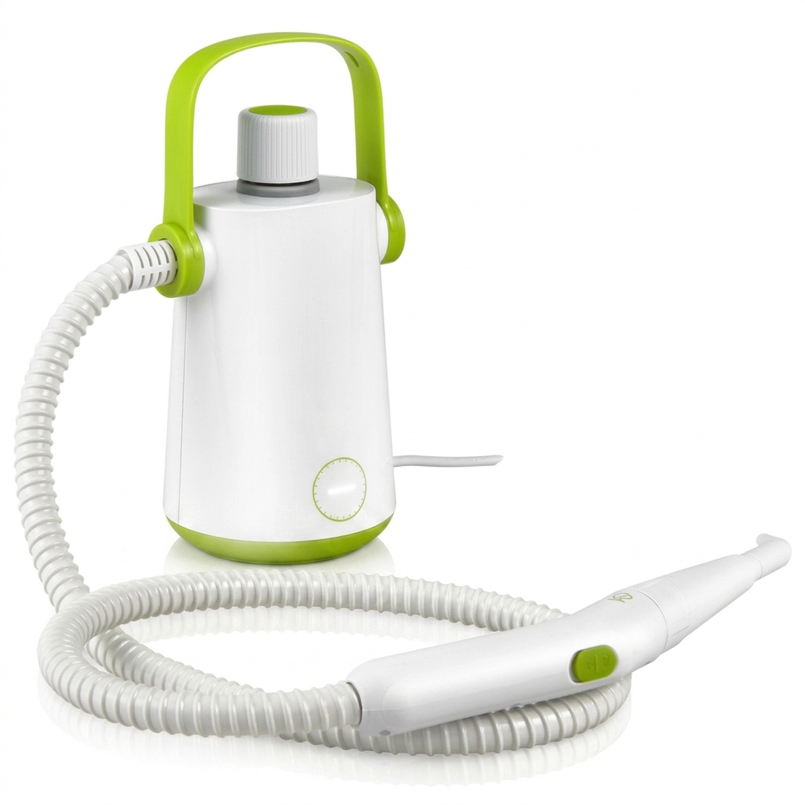 SUGIFT 1000W Multifunction Portable Hand-held Steam Cleaner 10.2oz Tank with 10 Accessories Gray/Green