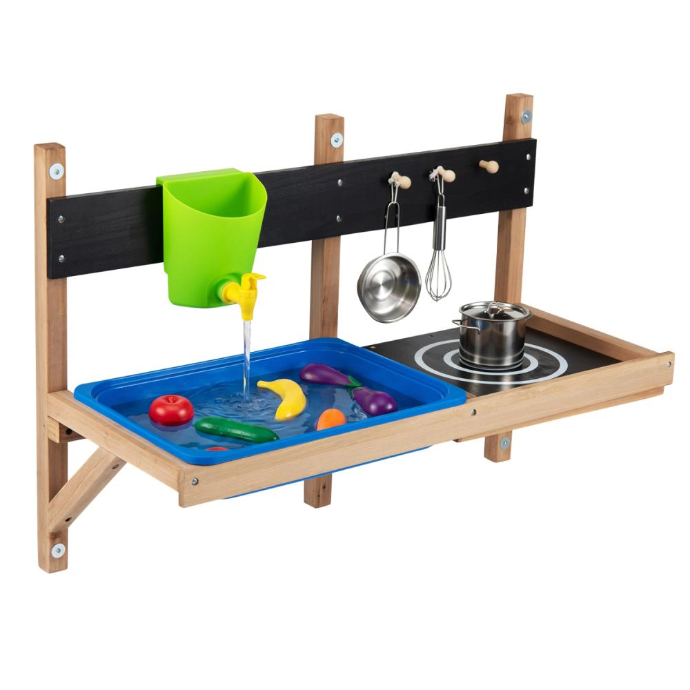 Hivvago Outdoor Wall Mounted Mud Kitchen for Kids