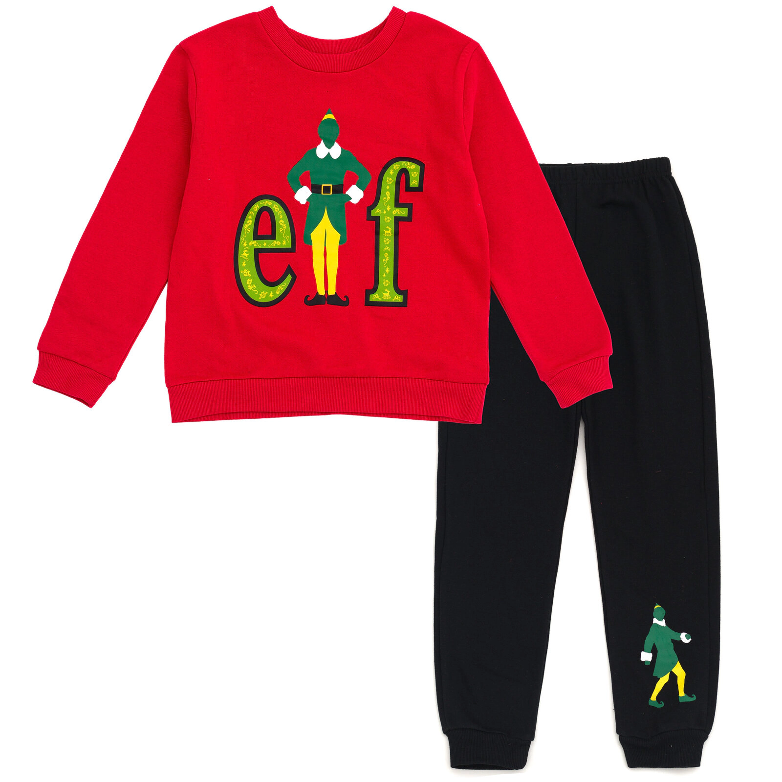 Elf Boys' Fleece Sweatshirt and Pants Set