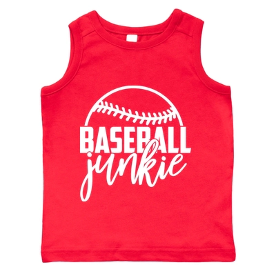 The Juniper Shop - Baseball Junkie Toddler Graphic Tank