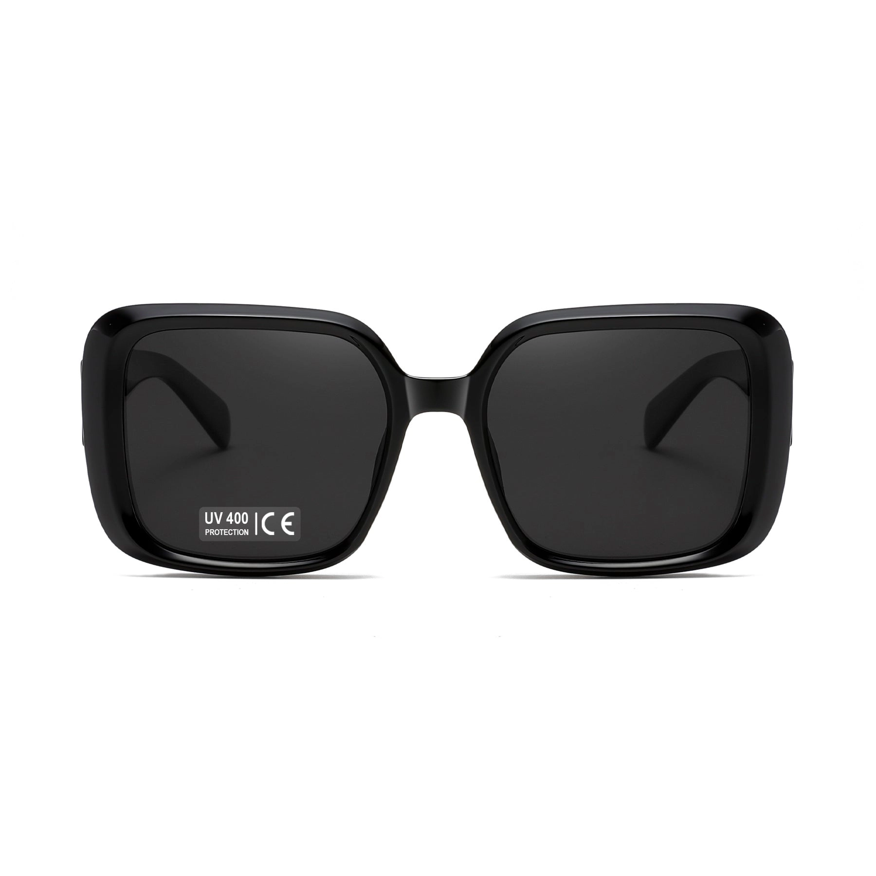 AGP PARIS Women's Square Acetate Polarized Lens UV400 Sunglasses