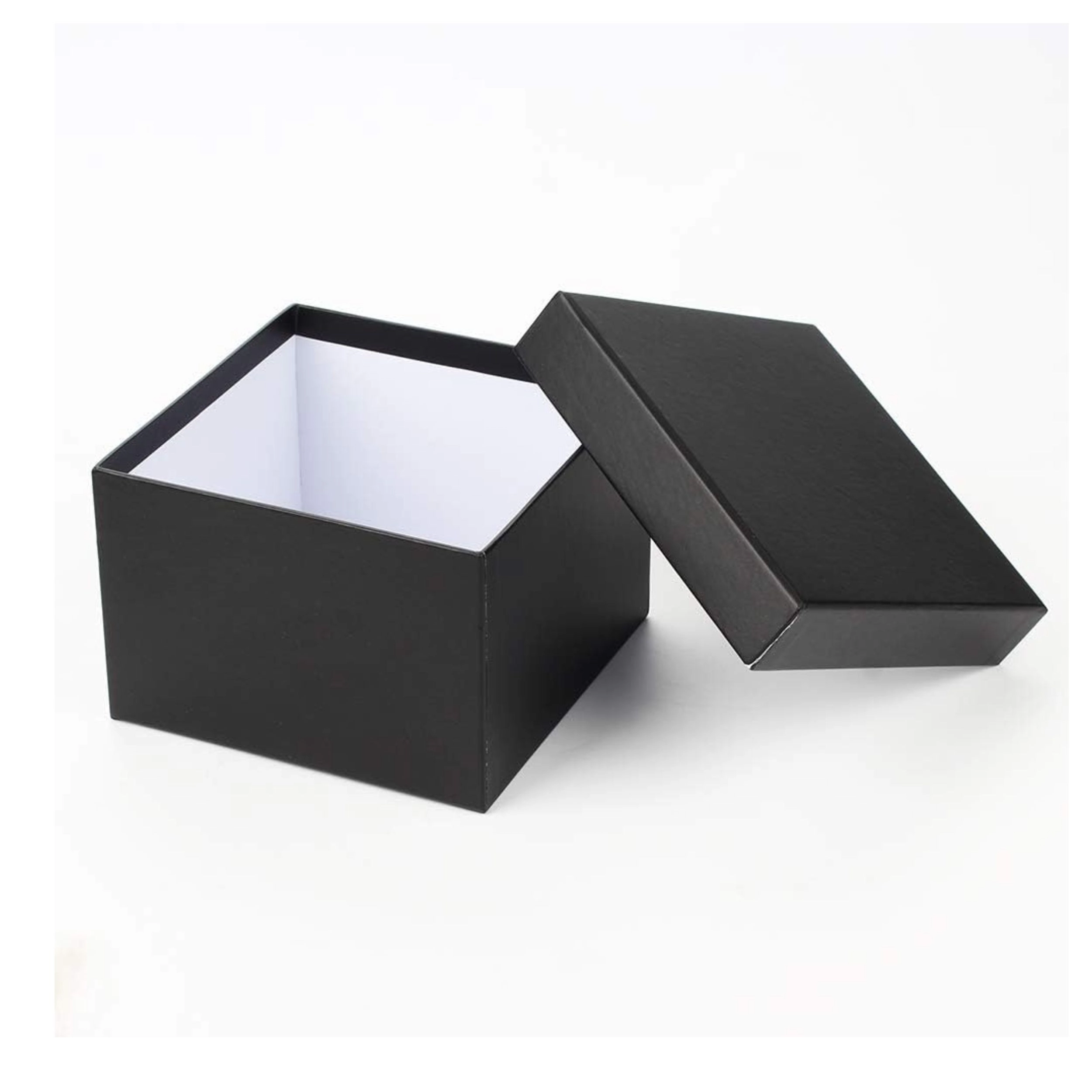 Stock Preferred Pack of 4 Square Gift Boxes with Lids Nesting Present for Gifts and Parties