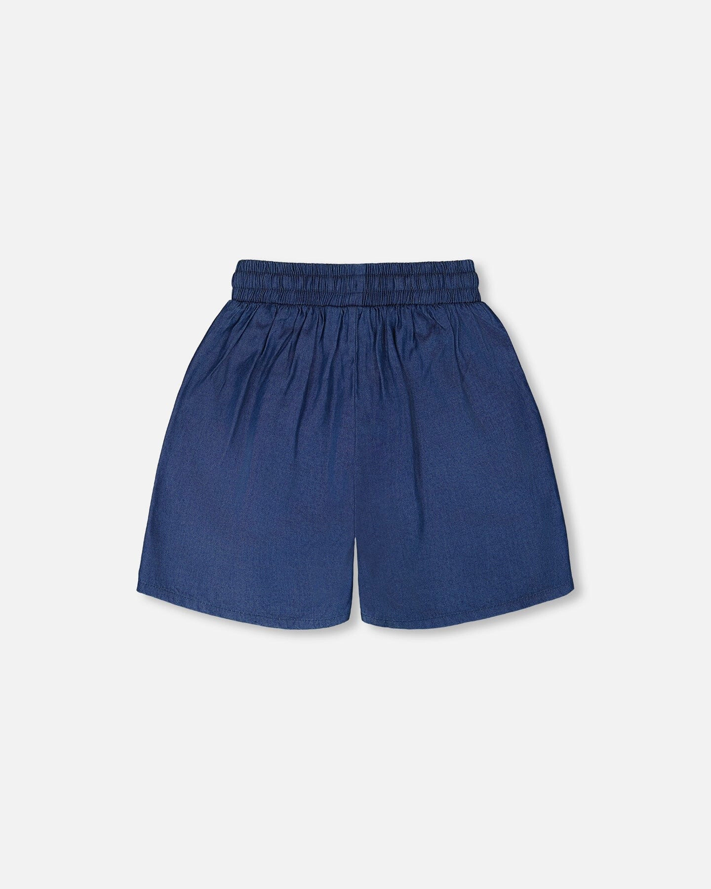 Deux par Girls Chambray Elastic Waist Bermudas