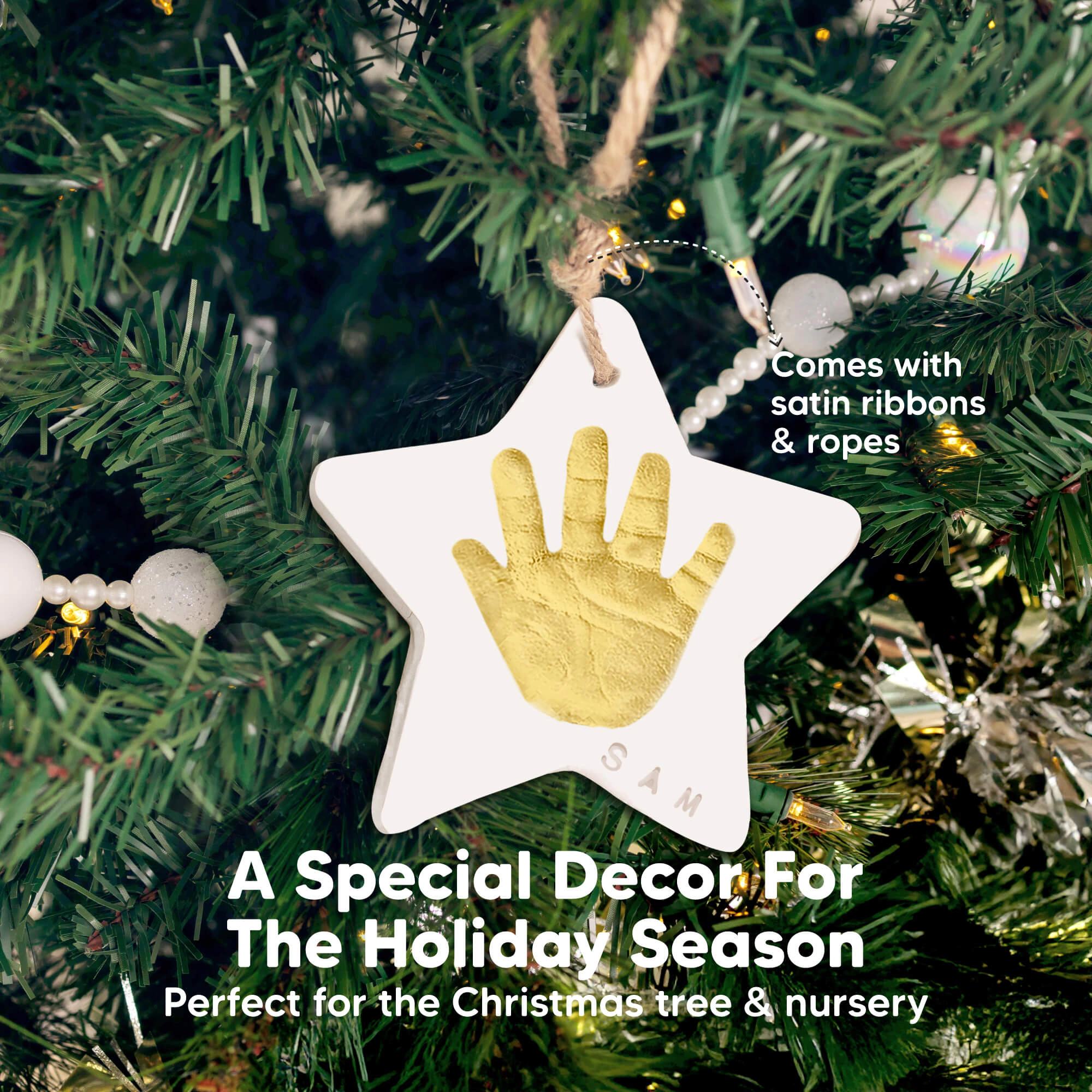 KeaBabies Trove Ornament Keepsake Kit