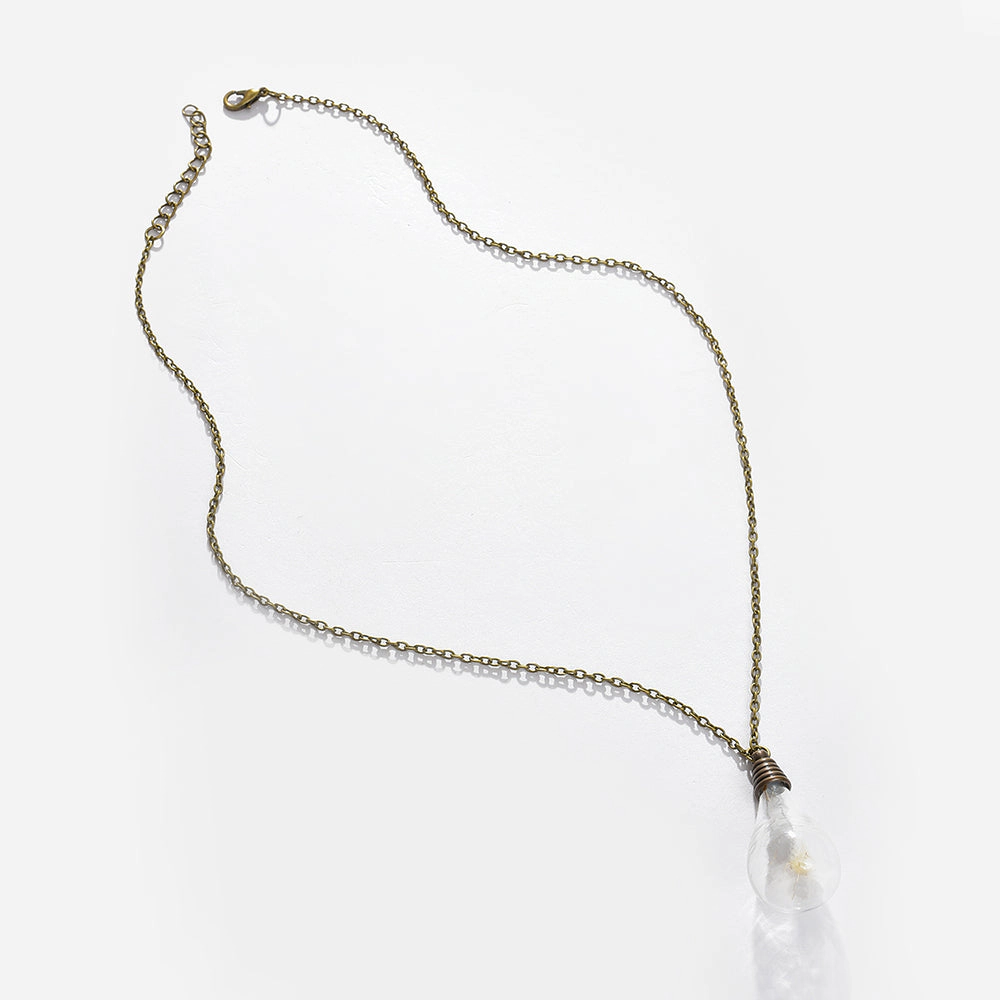 SOHI Women's Silver-Plated Designer Pendant Chain