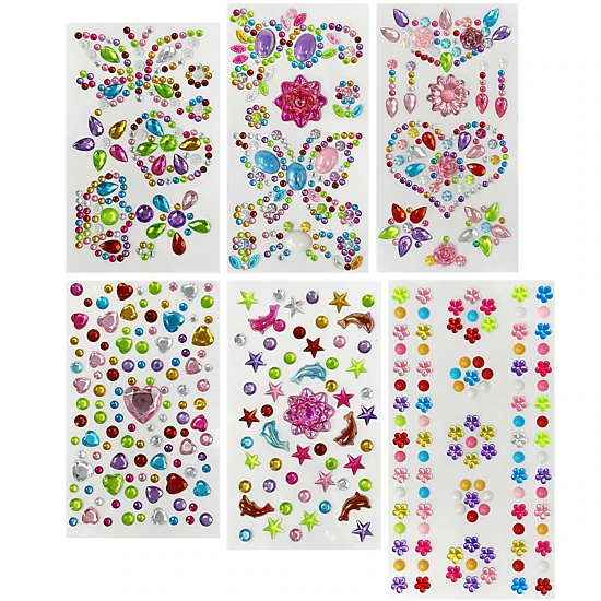 Wrapables Crystal Rhinestone Gem Stickers for DIY, Smartphones, Water ...