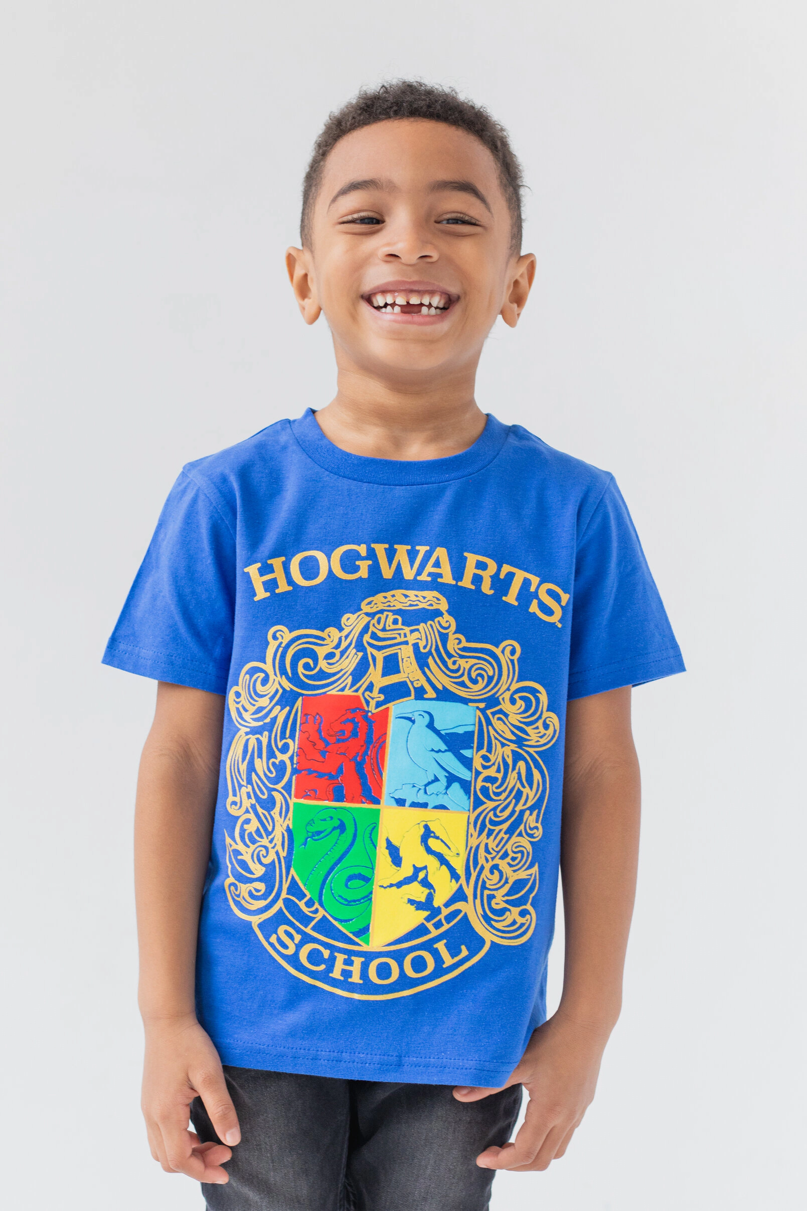 Harry Potter Boys' Sensory Friendly 3-Pack T-Shirts