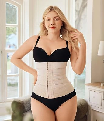 Nebility Womens Waist Trainer Tummy Control Corset Shapewear