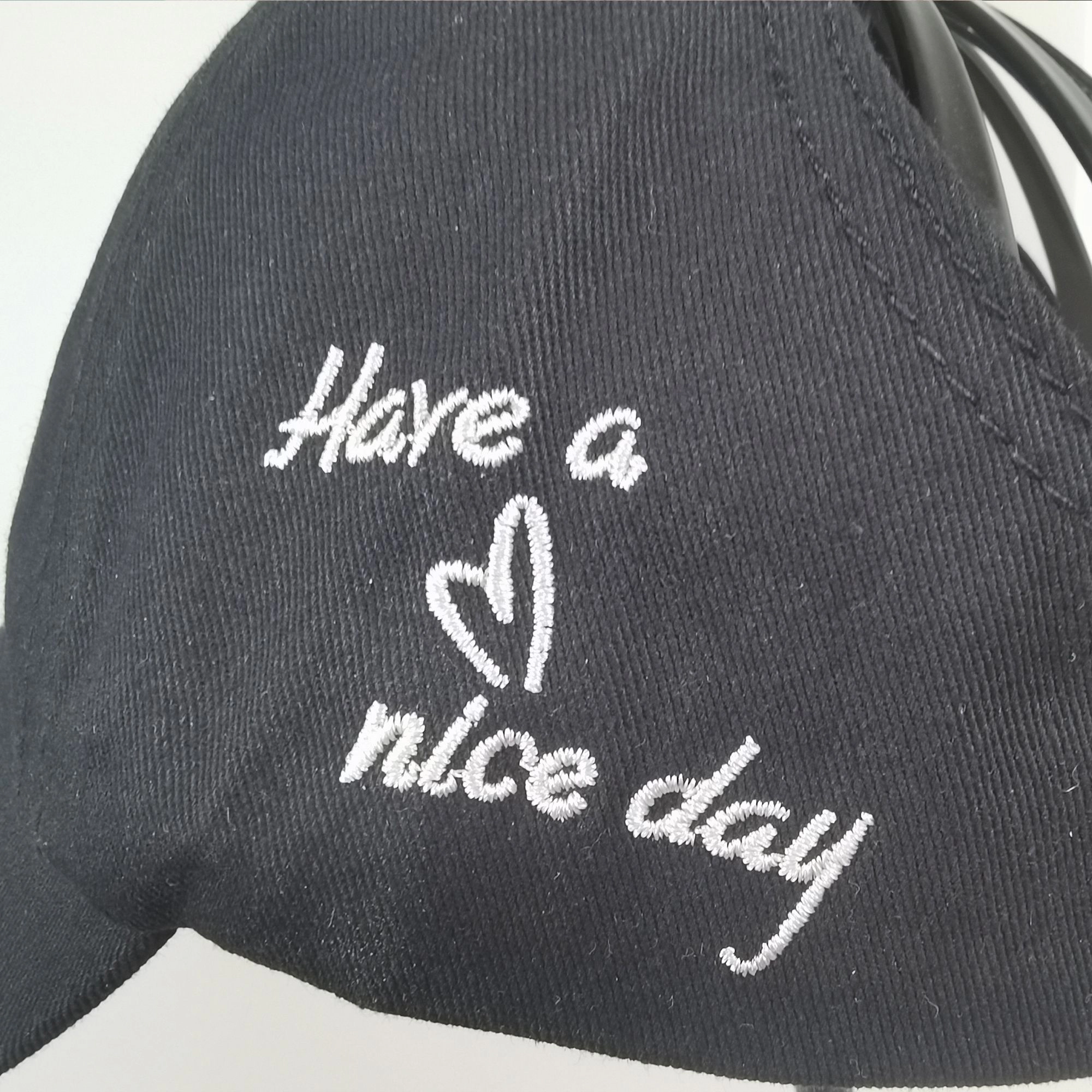 Anna-Kaci Women's Embroidered Baseball Cap Large Bun Half Hollow Top Soft Cotton Trucker Hat