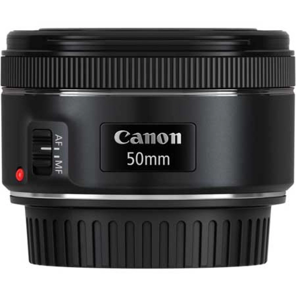 Canon EF 50mm f1.8 STM (0570C002) + Canon EF 75-300mm III (6473A003) Combo Lens Bundle + AOM Starter Kit -