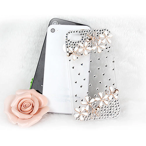 GBruno Rhinestone Flower Case For IPhone 4/4S