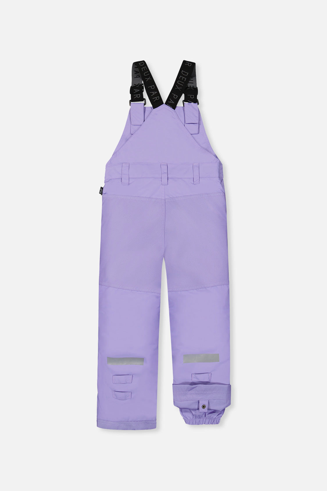 Deux par Girls Play Cordura-Reinforced Overall Snow Bib with Adjustable Suspenders