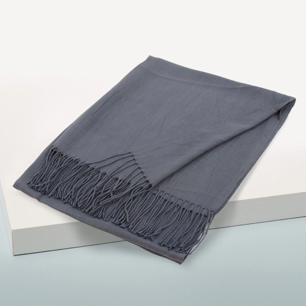 TRUEDAMES Solid Color Pashmina Scarf Shawl
