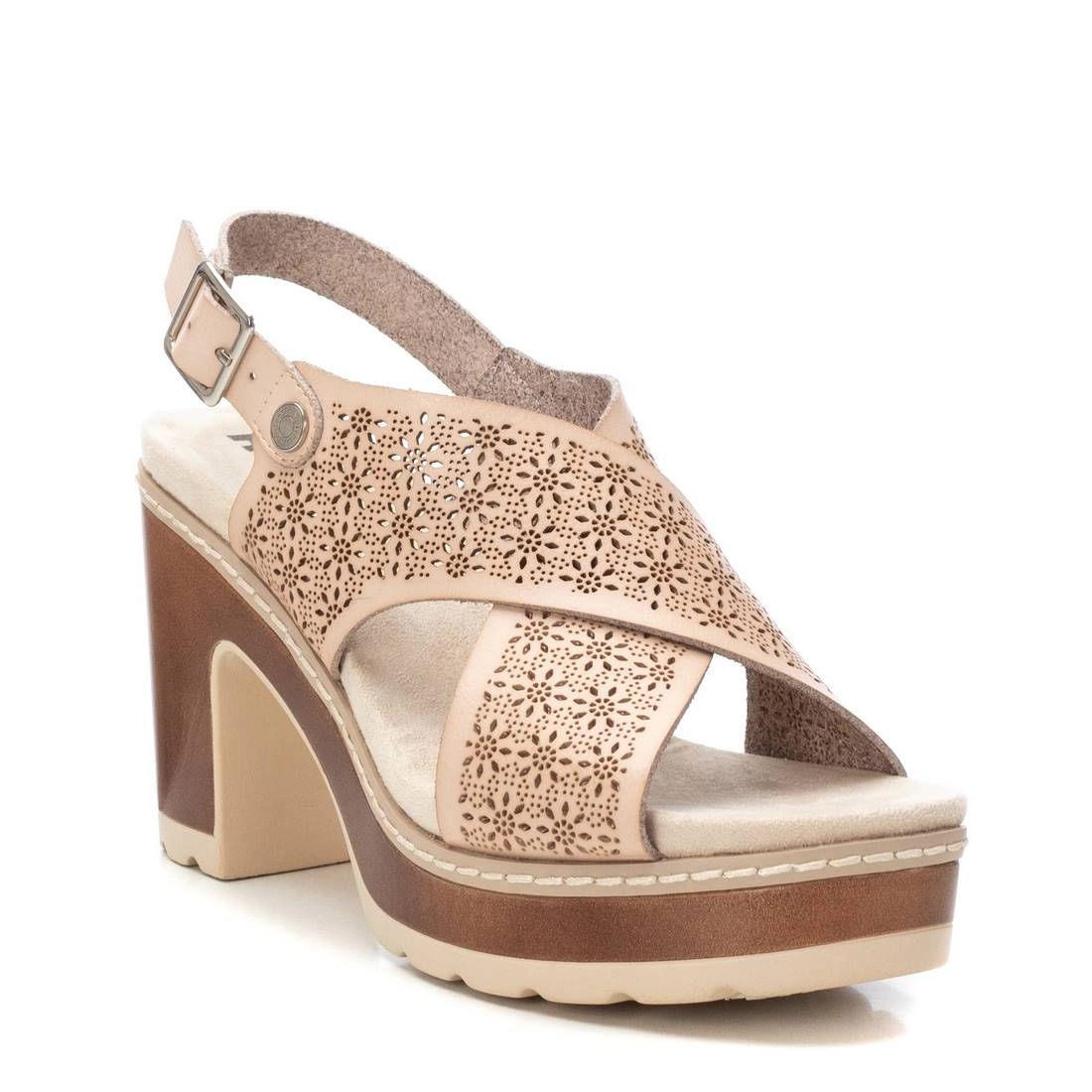 Refresh women's heeled slingback sandals