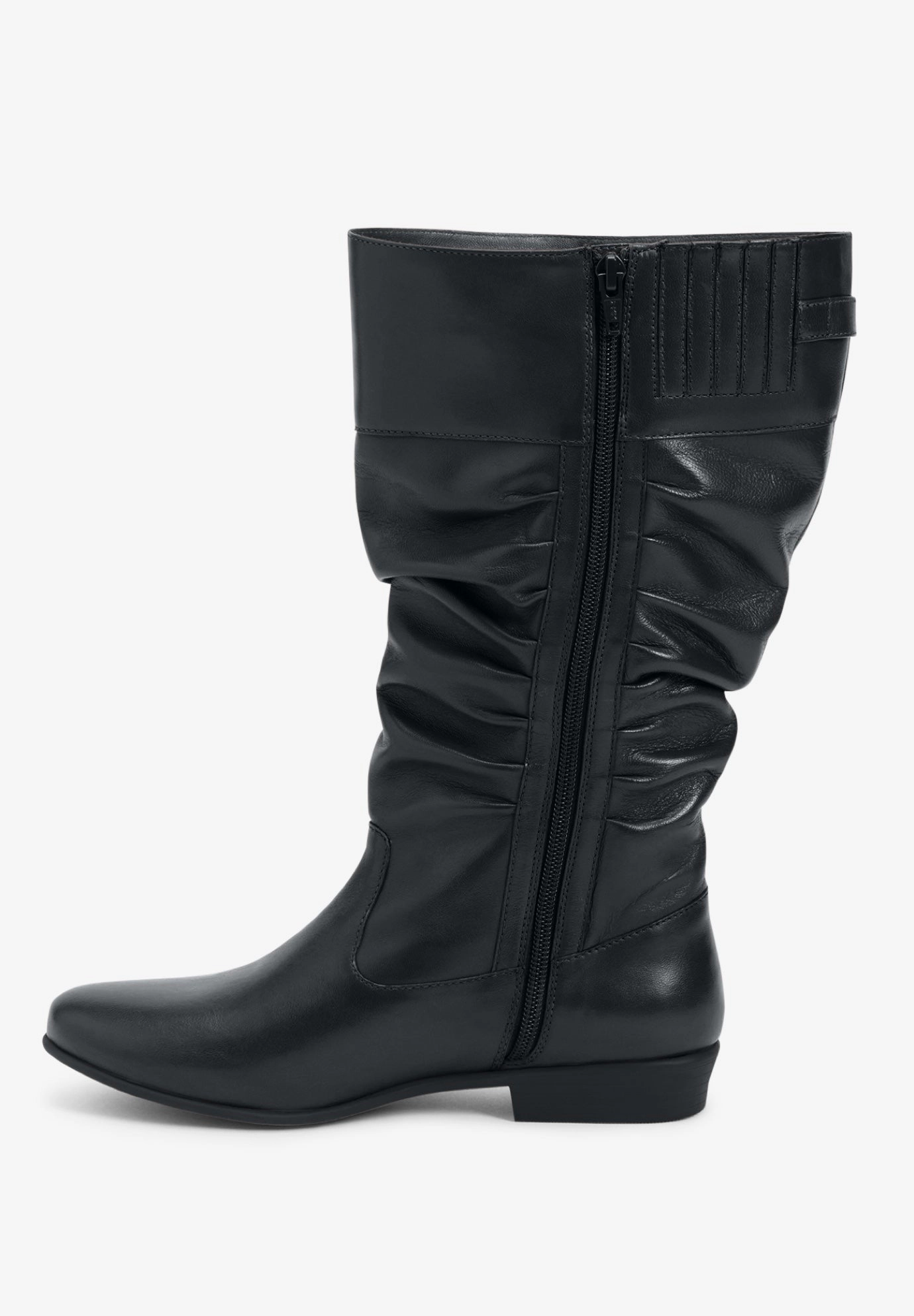 Comfortview Women's The Monica Wide Calf Leather Boot