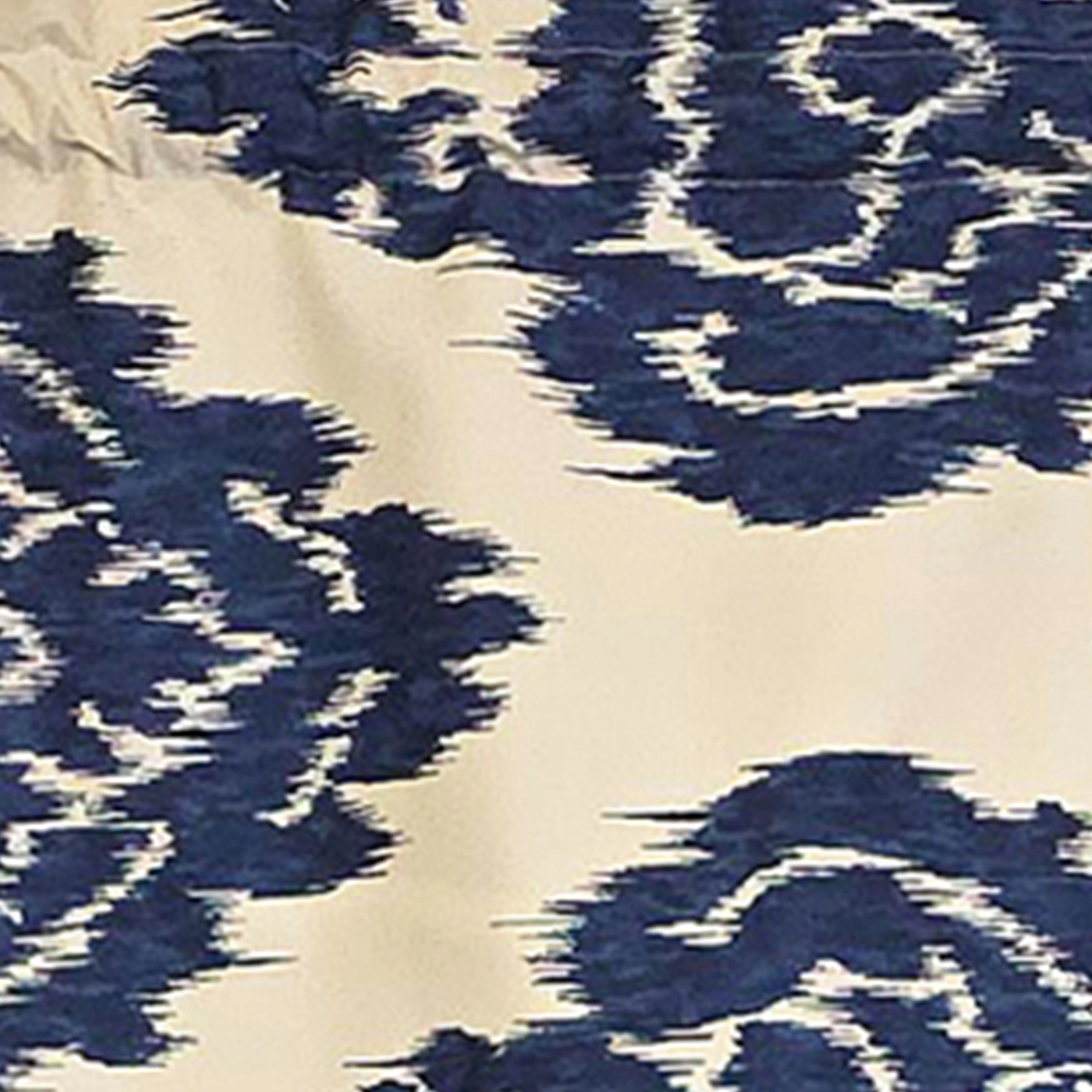 RLF Home 100% Cotton High Quality Flame Tailored Window Valance with 1.5" Rod Pocket 50" W X 12" L Navy