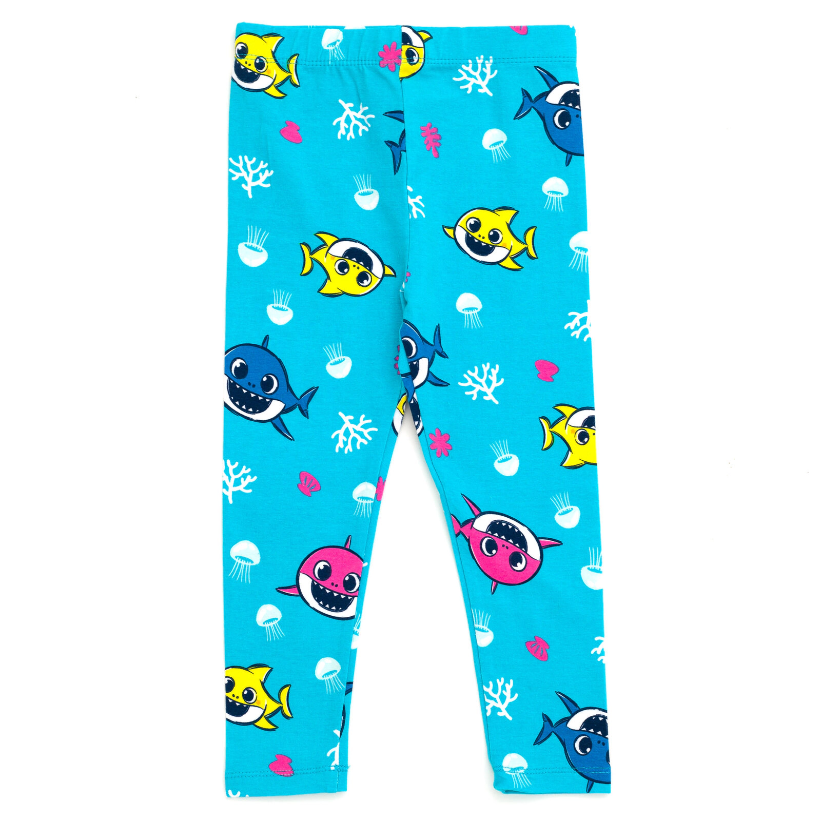 Pinkfong Baby Shark Girls' 2-Piece Fleece Sweatshirt and Leggings Set