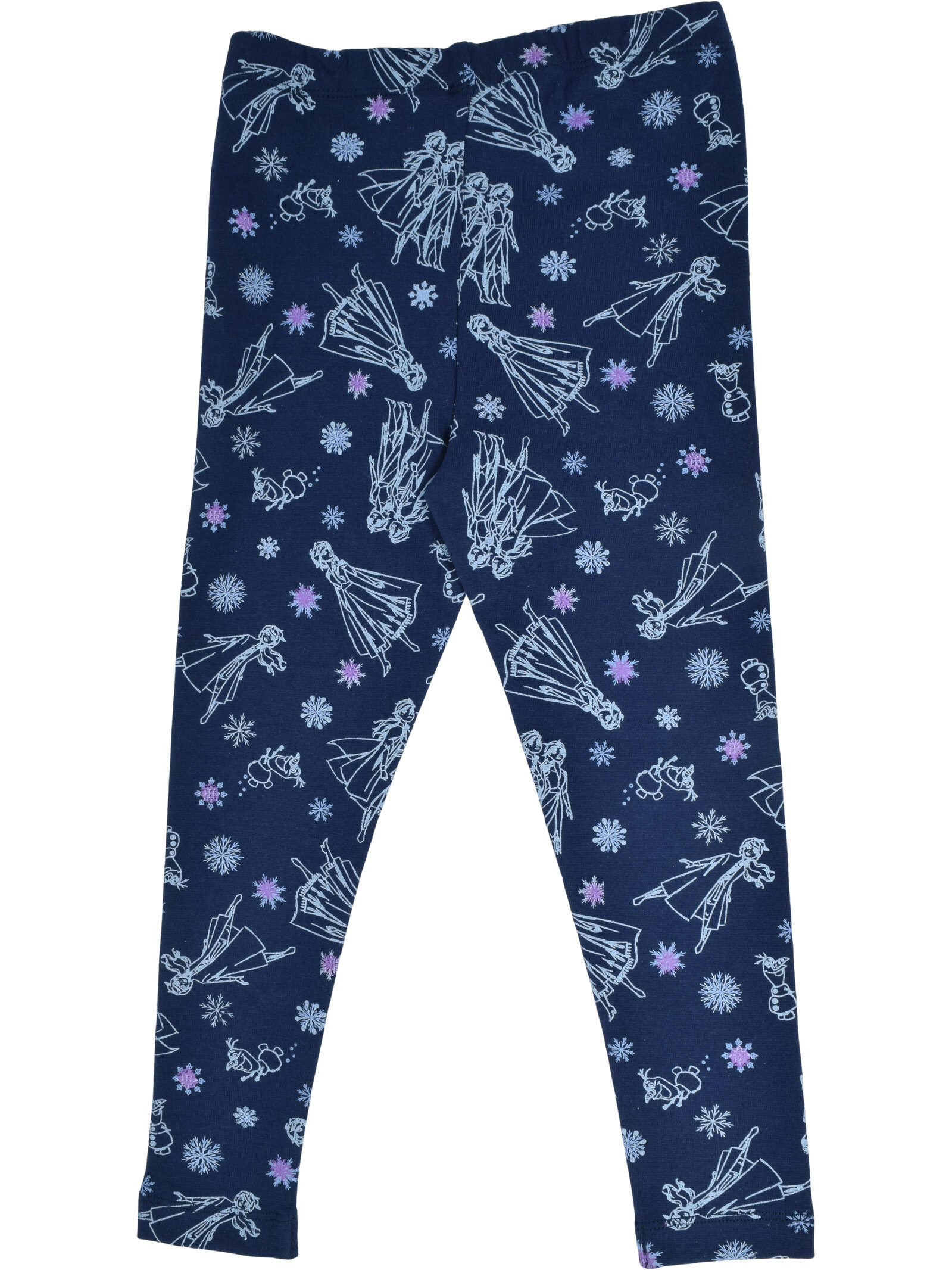 Disney Frozen Girls' Tulle Peplum Top and Leggings Set