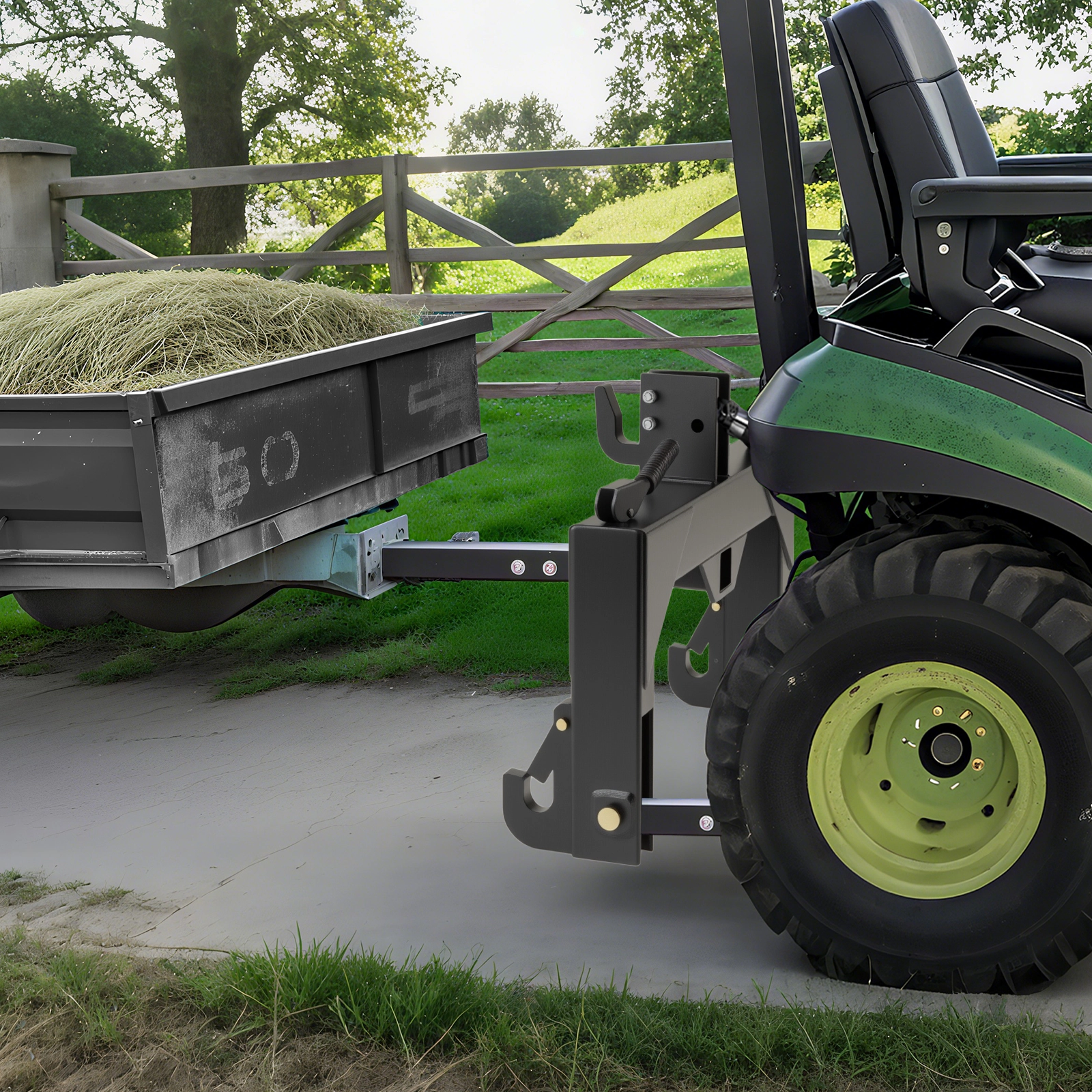 LJG 3-Point Quick Hitch with 5 Level Adjustable Bolt for Farming