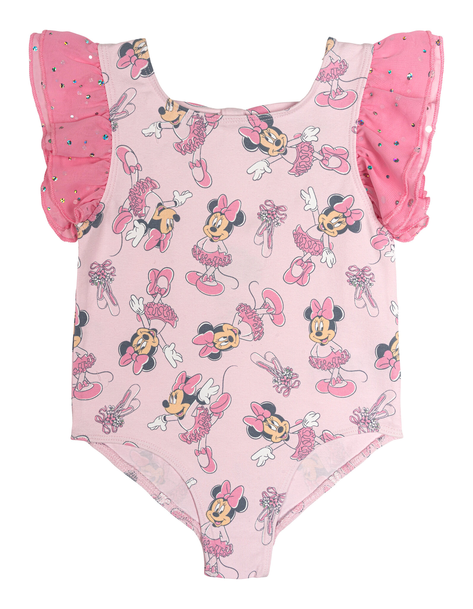 Disney Girls' Gymnastics 2-Piece Leotard and Skirt Set