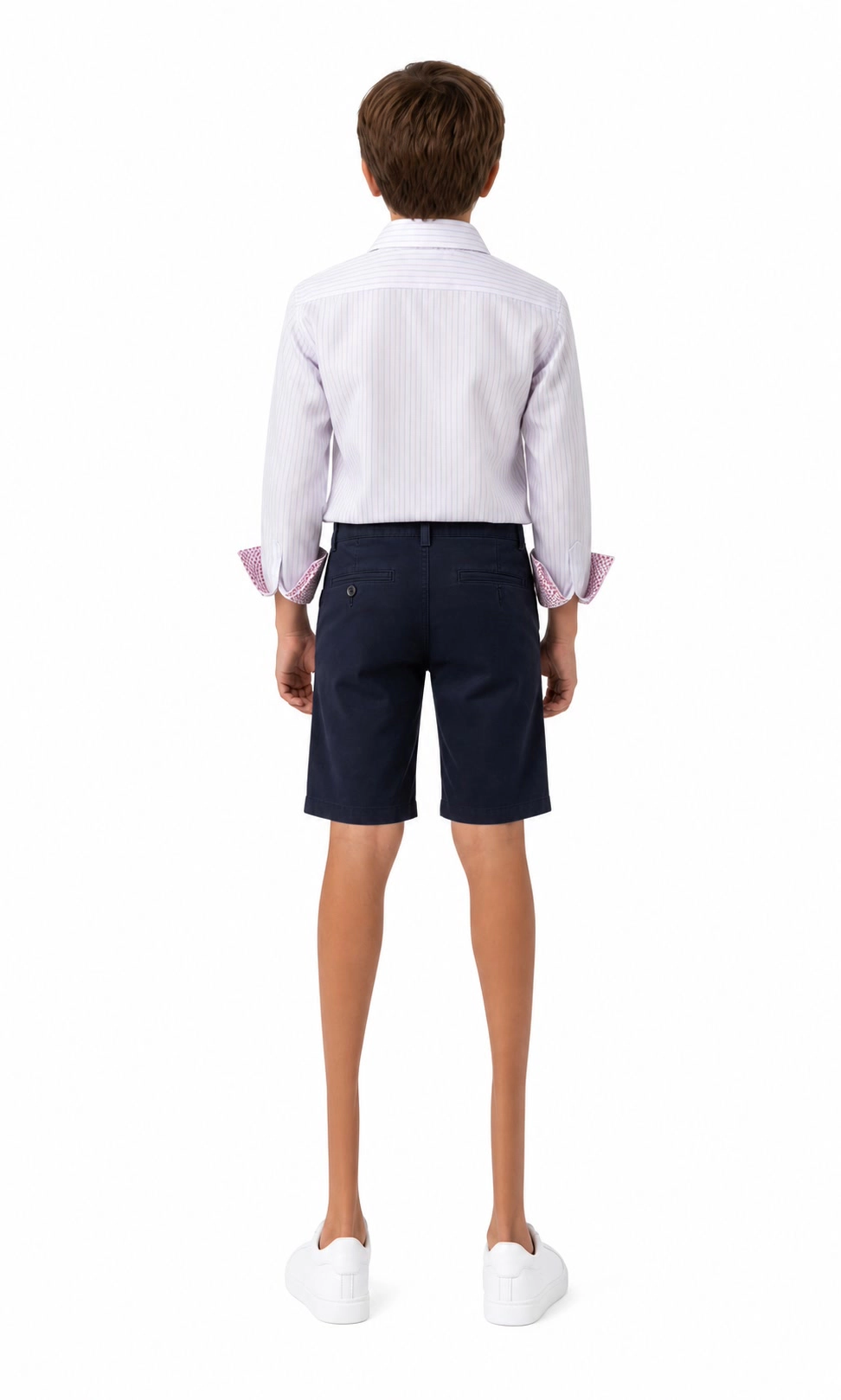 Elie Balleh Boys Slim Fit Boys' Striped Shirt