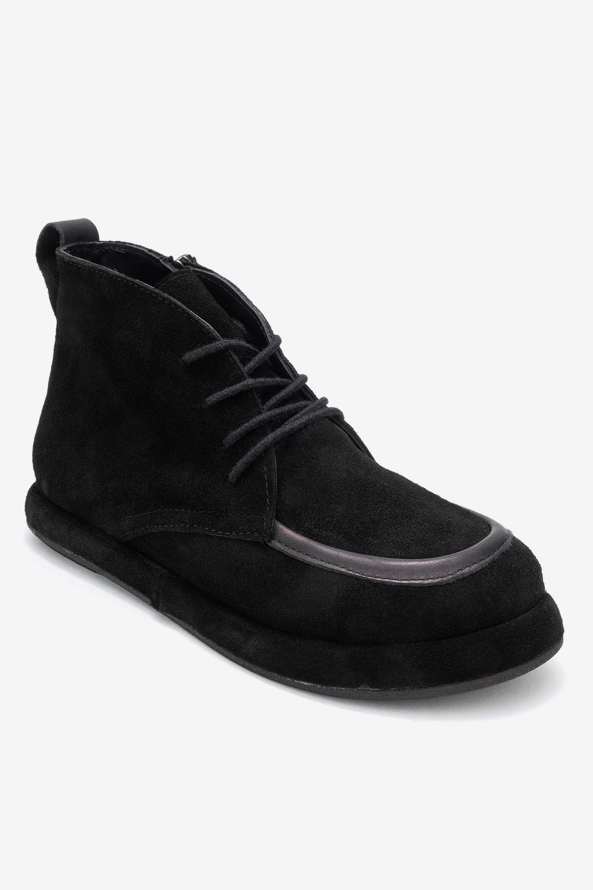 Forever & Always Womens Martas Leather Zip Boot