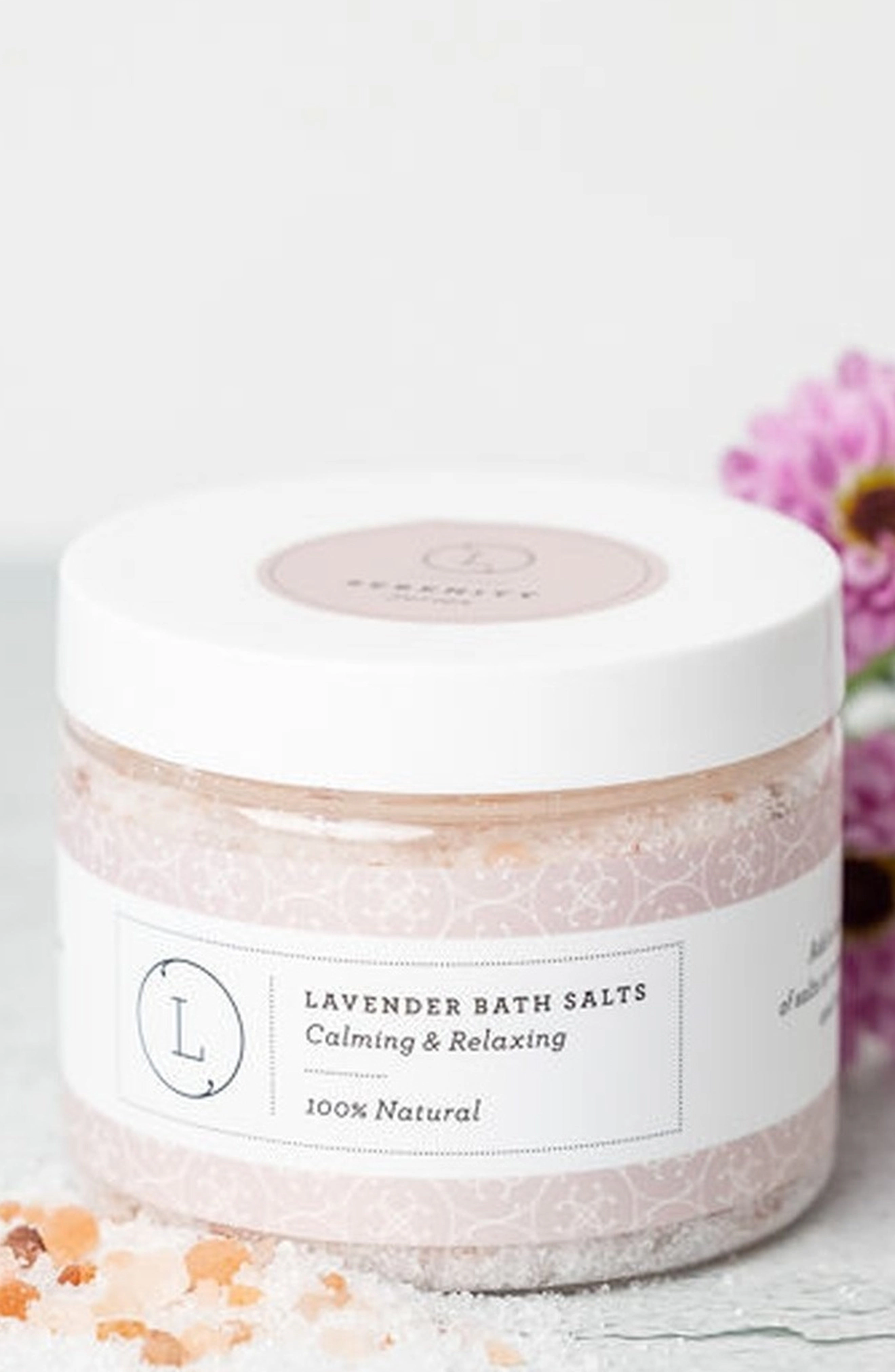 Lizush Lavender Natural Bath Salt Soak - 9 oz