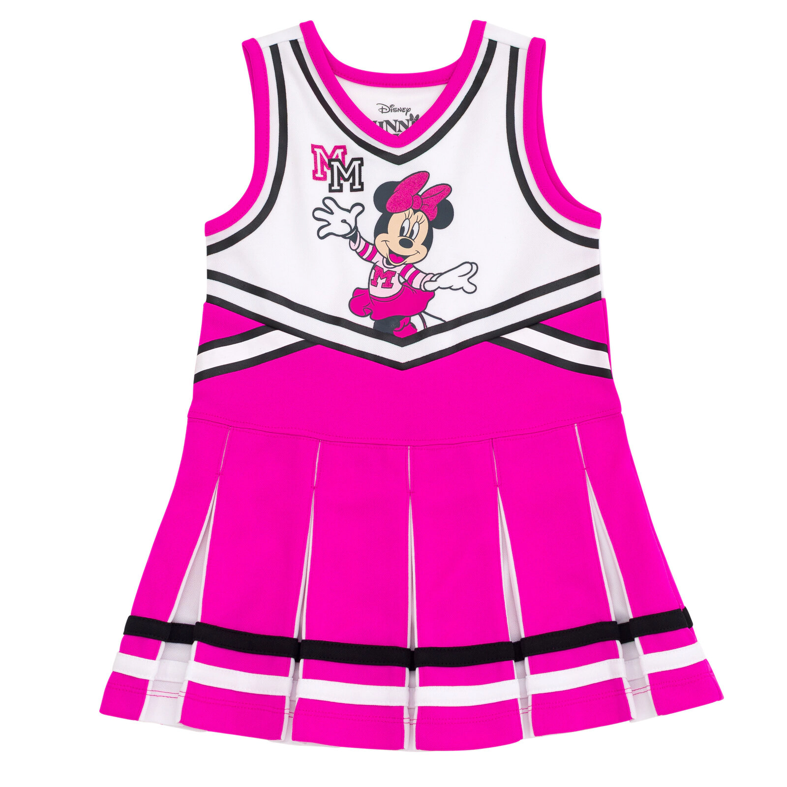 Disney Girls' Cheerleader Dress and Headband Set