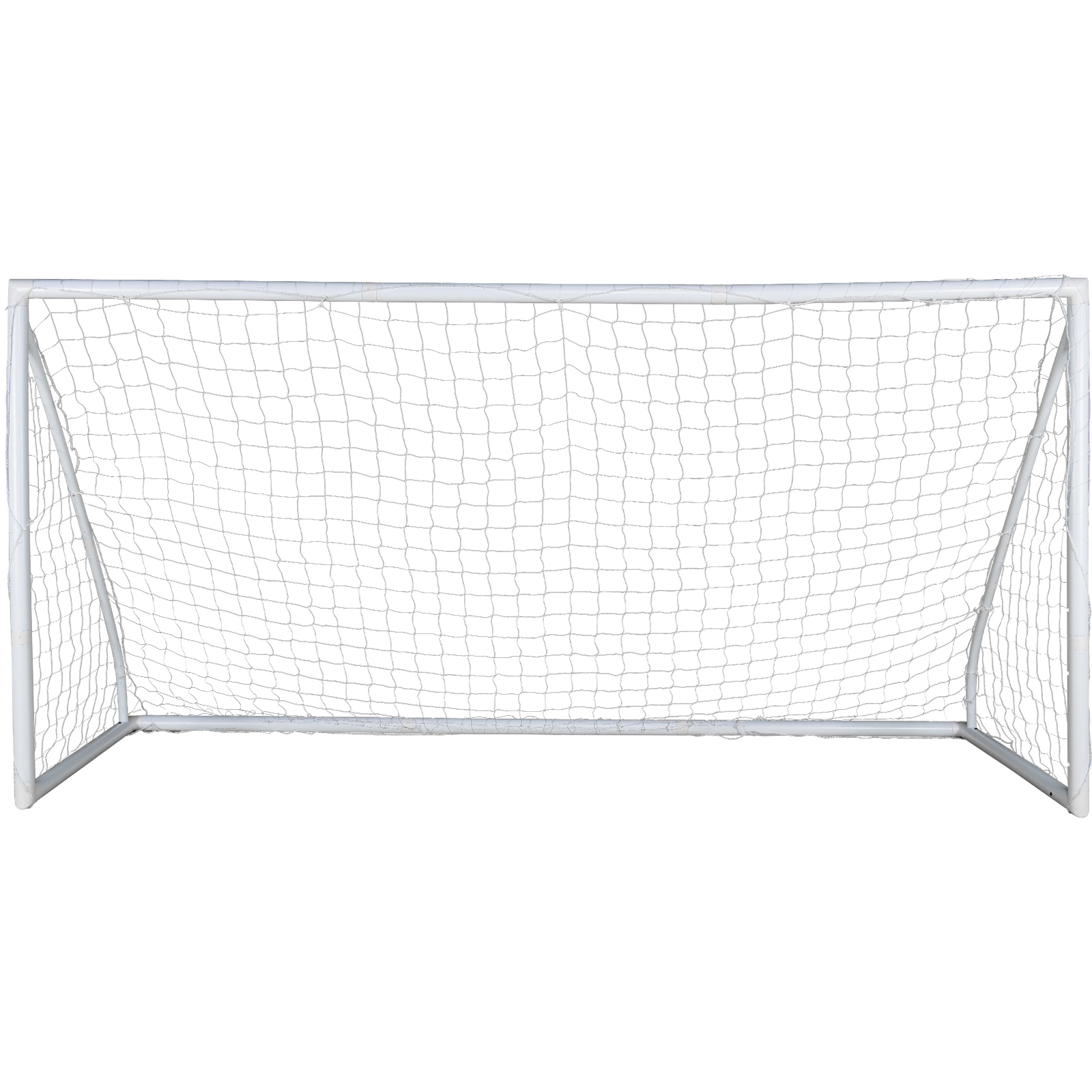 HONGGE Soccer Goal PVC Soccer Goal for Backyard with PE Net, Portable Weatherproof Set, with High-Strength PE Net