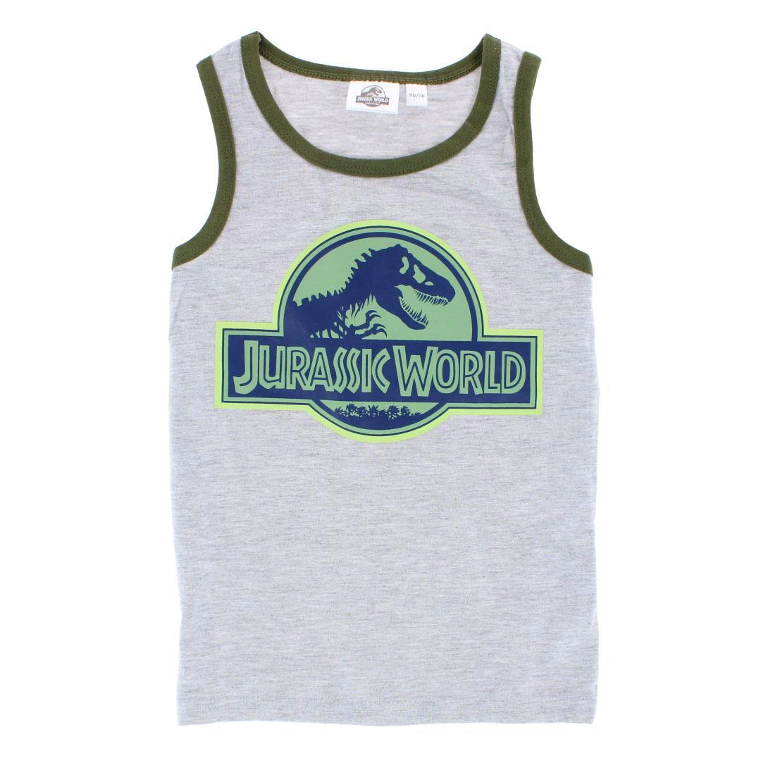 Textiel Trade Toddler Boy's Jurassic World Singlet (2 Pack)