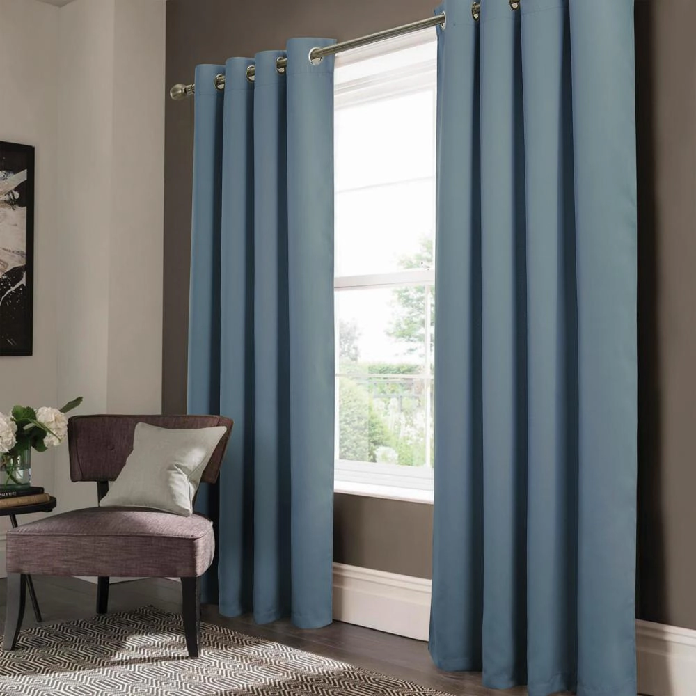 Olivia Gray Anchorage Blackout Grommet Single Curtan Panel - 54x90