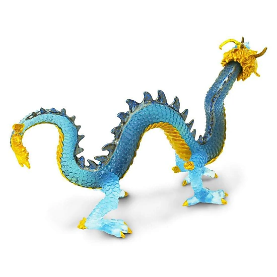 Safari Ltd. - Krystal Blue Dragon Kids Toy Figure
