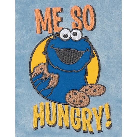 Sesame Street Cookie Monster 2-Piece Fleece Sweatshirt and Joggers Set