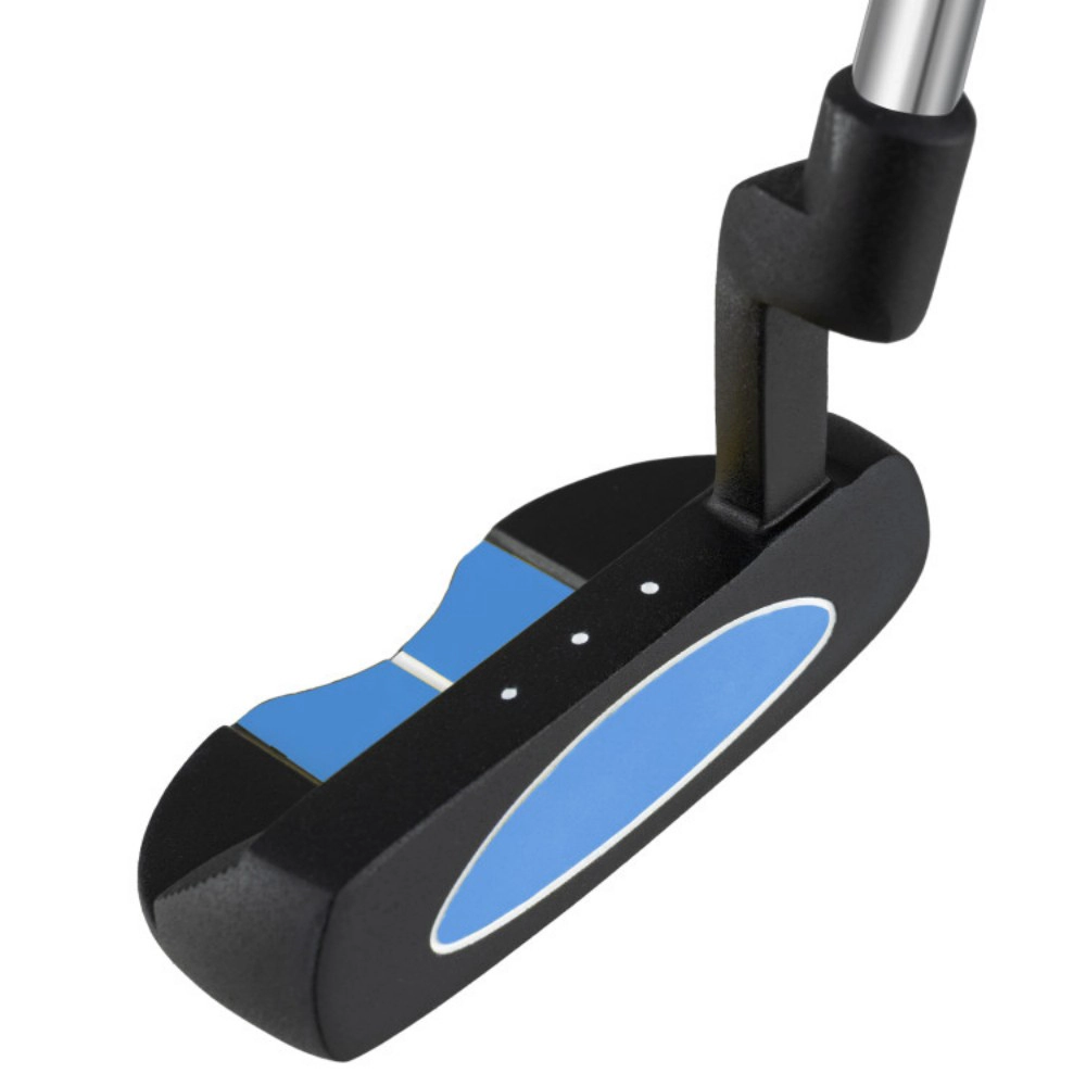 SUGIFT Junior Mallet Putter Golf Club with Zinc Alloy Head 30-in Length Ages 11-14 with Headcover Blue/Pink