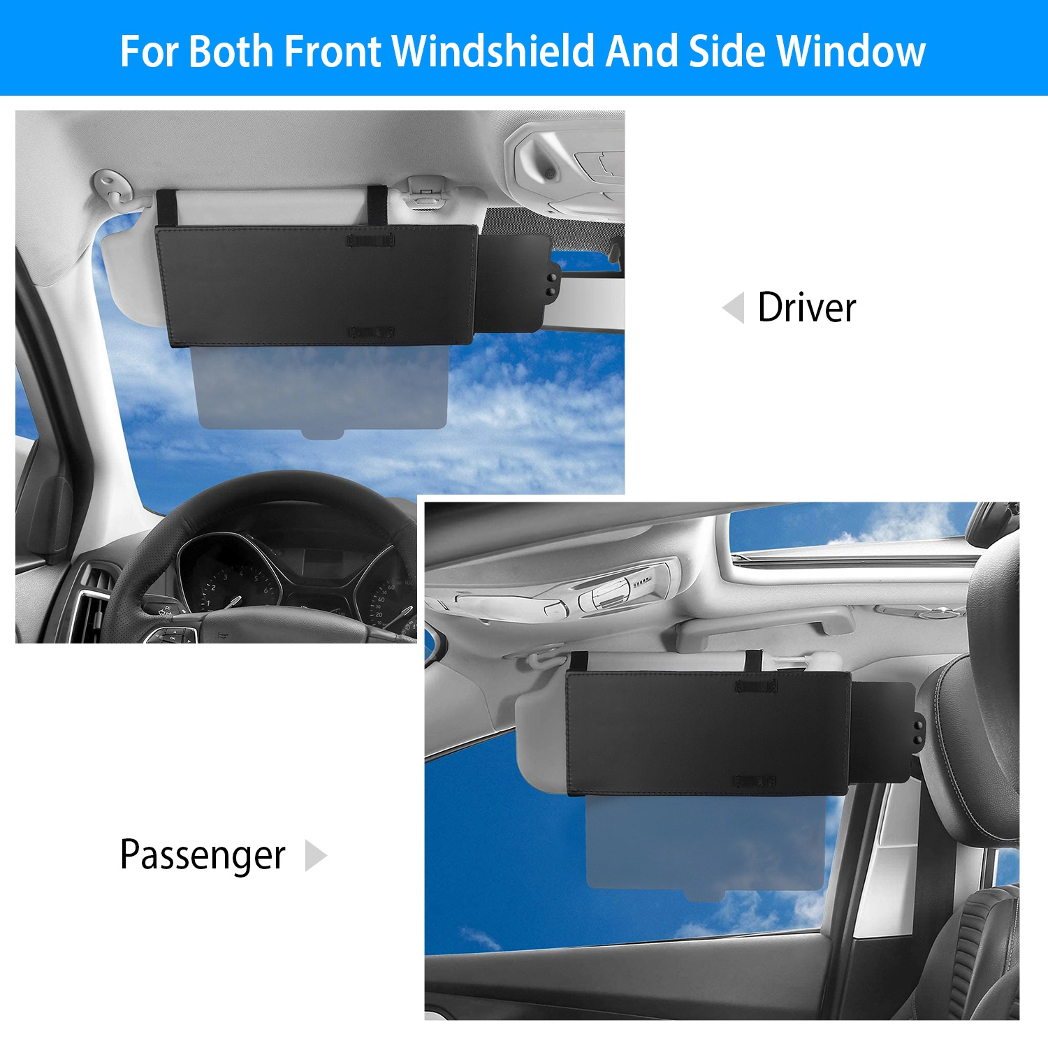 GBruno Extendable Car Sun Visor Windshield Shade