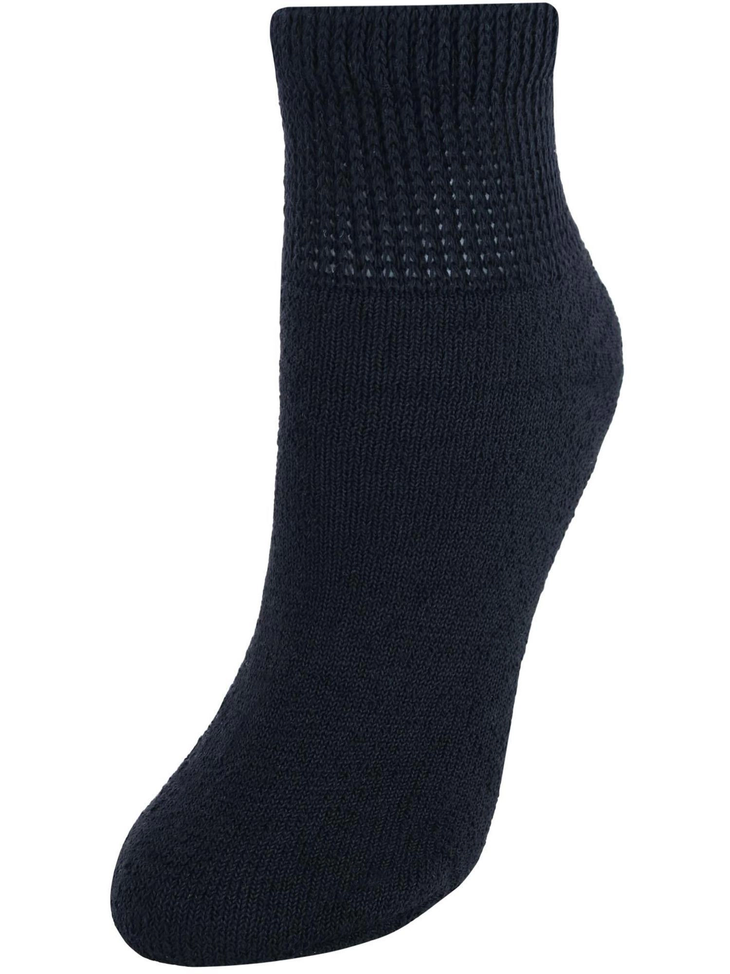 CTM Women's Diabetic Ankle Socks (3 Pair Pack)
